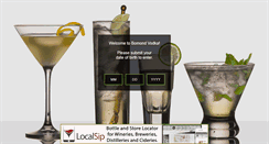 Desktop Screenshot of bomondvodka.com